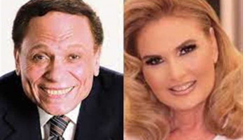 يسرا تطمئن الجمهور على الحالة الصحية لـ عادل إمام