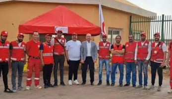 مصدر بالتضامن: تسهيل إجراءات سفر 477 مواطنا سودانيا لدخول مصر عن طريق الهلال الأحمر