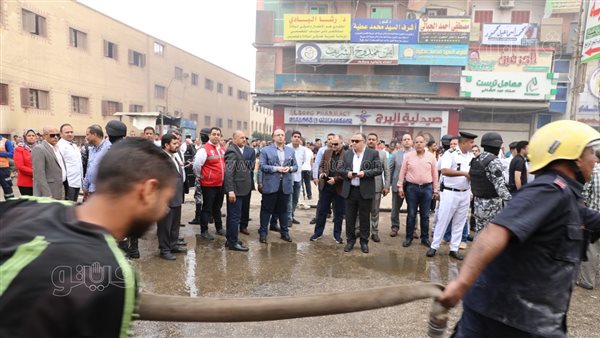 إلغاء امتحان ثانوي وإعادته ورقيًا في بني سويف بسبب حريق معرض تجاري