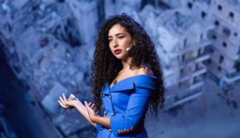 مش هسيب حقي.. أول تعليق من غادة والي على اتهامها بسرقة أعمال فنان روسي - فيديو