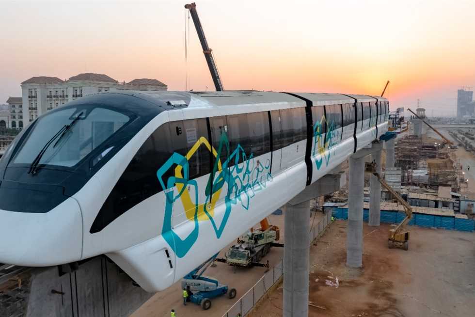 مصدر بالنقل: بدء تشطيبات عدد من محطات مونوريل العاصمة الإدارية