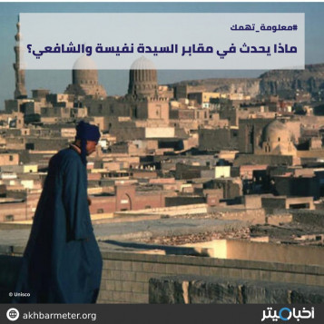 ماذا يحدث في مقابر السيدة نفيسة والشافعي؟