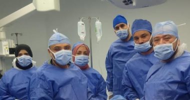 استئصال ورم يزن 4 كيلو من رحم مريضة بمستشفى كفر شكر التخصصى بالقليوبية