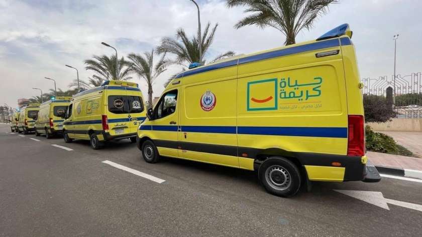 إصابة 8 أشخاص في تصادم ميكروباص و«توك توك» بالمنيا