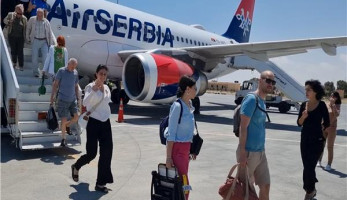 مطار مرسى مطروح يستقبل أولى رحلات شركة «Air Serbia»