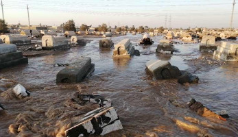 الجثامين خرجت من المقابر.. تحركات عاجلة بعد انهيار "حوض تبريد كهرباء أسيوط" (صور)