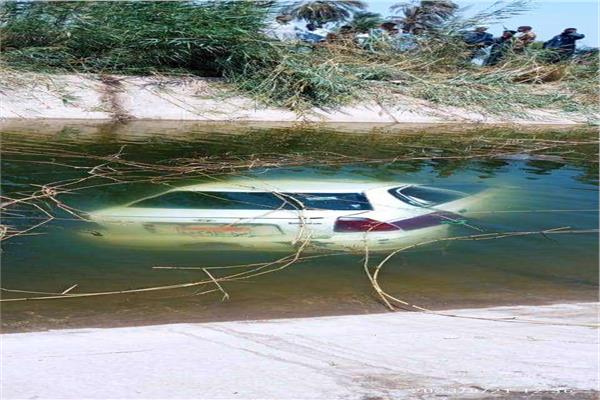 ننشر أسماء ضحايا غرق تاكسي في ترعة بقنا| صور