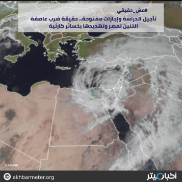 تأجيل الدراسة وإجازات مفتوحة.. حقيقة ضرب عاصفة التنين لمصر وتهديد بخسائر كارثية