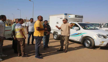 صور.. رفع 400 طن مخلفات من شوارع أسوان